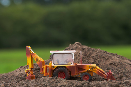 Pelle rouillée JCB 3C Mark III modèle 43280