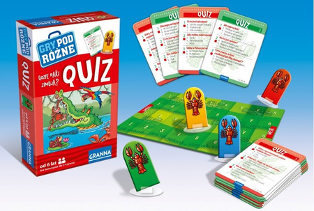 GRANNA PL Jeu de voyage Quiz Où hibernent les écrevisses 02140