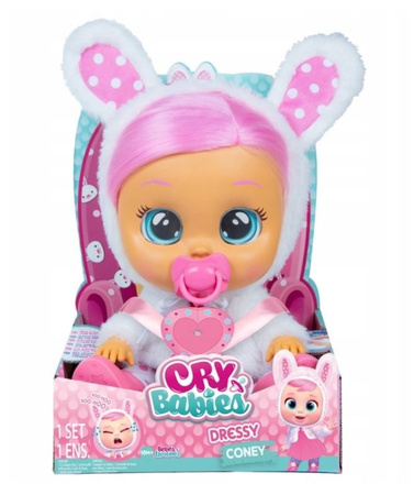 Cry Babies Dressy Coney interactive doll 081444