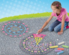 SES Creative Colored chalk with Mandala templates 02208