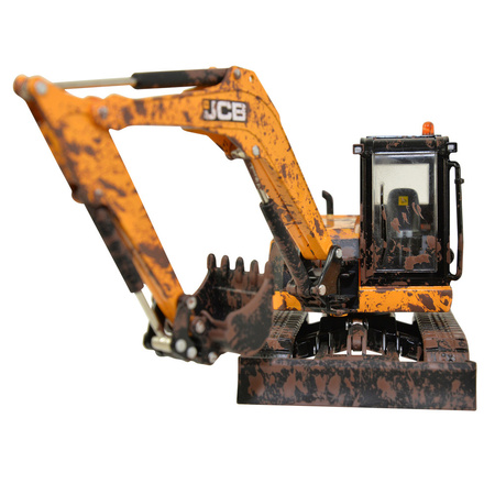 JCB 43279 midi excavator muddy