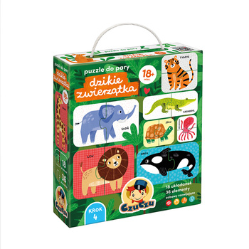 CZUCZU Paired puzzle Wild Animals for Children 92566