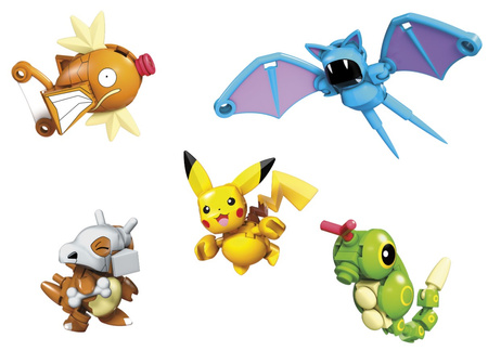 MATTEL MEGA CONSTRUX Pokémon Poke Ball 5-pack GHP85 - Ensemble de blocs