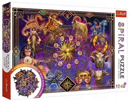 Spiral puzzle 1040 Zodiac signs 40015