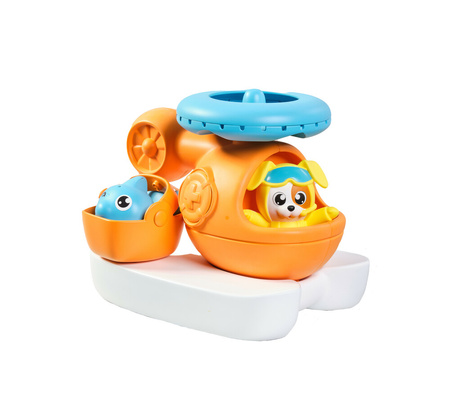 Splashing helicopter for children's bathtub E73305