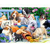 Puzzle 1000 pieces Dogs in the garden 10556