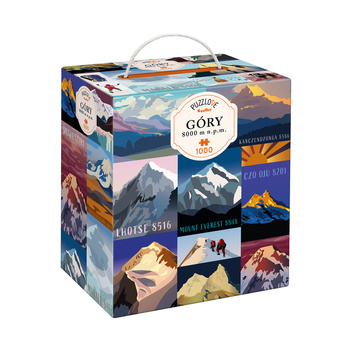 CZUCZU Puzzlove Mountains 8000m above sea level Puzzle 1000 pieces 93013