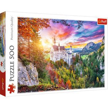 CLUBS PUZZLE 500 Vue du château de Neuschwanstein 37427