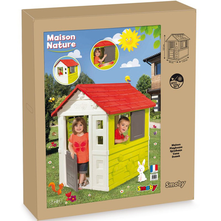 Abri de jardin en bois nature 810712