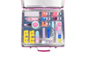 CreateIt! Make-up neon/glitter metal suitcase