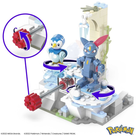 MATTEL MEGA CONSTRUX Pokemon Snow Day Piplup HKT20