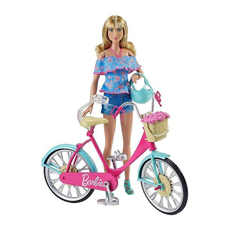 Vélo Barbie pour poupée DVX55