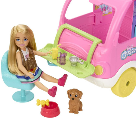 Barbie Camper Chelsea Set 2in1 HNH90 - Perfect Gift for Children