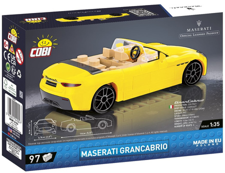 COBI MASERATI 2024 GranCabrio 102kl 24504