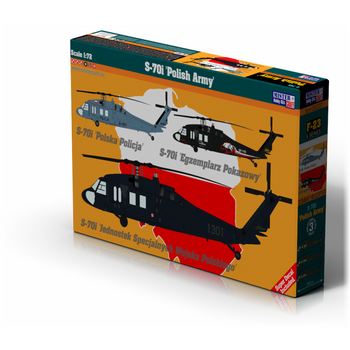 MISTERCRAFT Helicopter Model S-70i Polish Army 1:72 60237