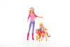 Steffi and Evi dolls with horses 573-8051