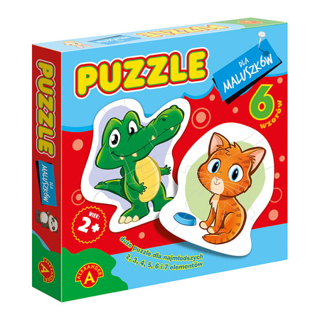 Puzzle for kids crocodile - 17328