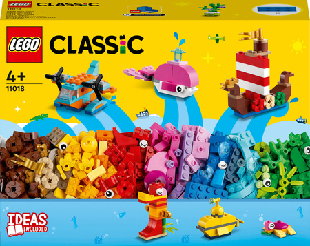 LEGO CLASSIC 4+ Creative Ocean Fun 11018