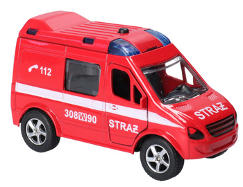 Fire Department Van 11cm with Voice HKG091 11036