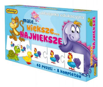 Puzzle éducatif Petit, plus grand, plus grand 06496