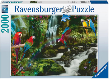 Puzzle 2000 pieces Parrots in the jungle 17111