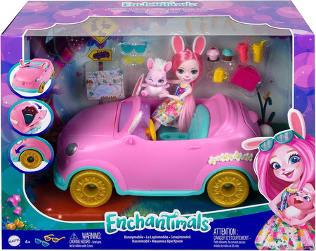 Enchantimals Bunny Car Jouet Véhicule HCF85