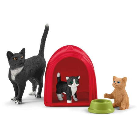 Schleich Récréation avec de jolis chatons 20' 42501 27951