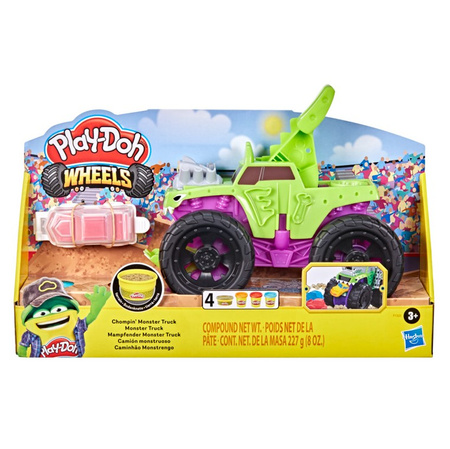 Play-Doh Wheels Ensemble de camions monstres F1322