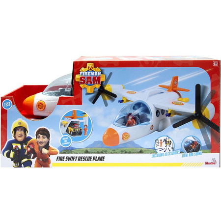 Fireman Sam Rescue Plane 42 cm 925-2615