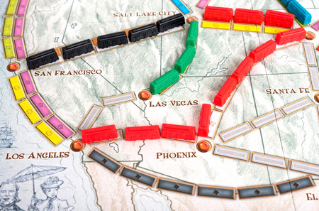 Jeu de Montez à bord du train : États-Unis 17014