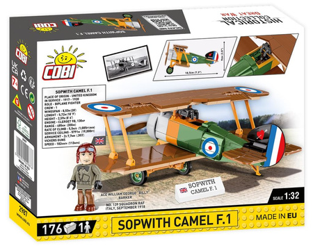 Historical Collection Great War Sopwith F.1 Camel 2987