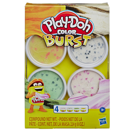 Play dough 4-pack Burst Color E6966/E8061