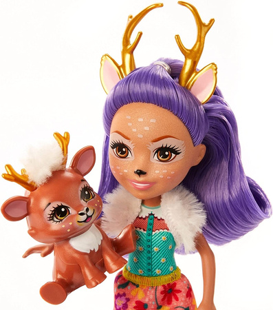 Poupée Barbie Enchantimals + véhicule FJH11/GJX30