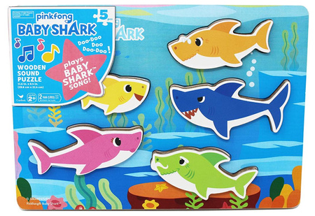 Puzzle en bois Bébé Requin 6054918