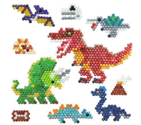 AQUABEADS Ensemble créatif dinosaures 31994