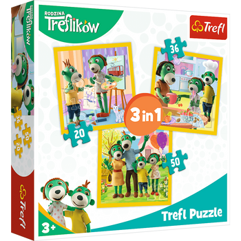 Puzzle 3 en 1 Ensemble pour le plaisir des enfants 34850