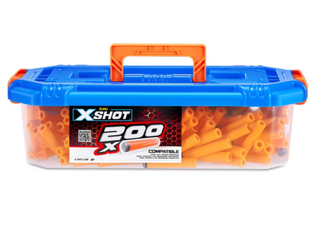 X-SHOT Excel Jeu de 200 fléchettes AmmoBox 36181