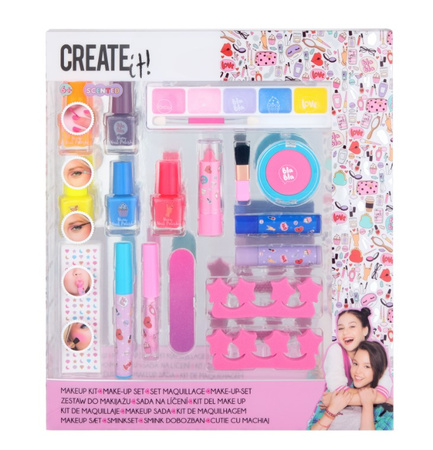 CREATE IT! neon/glitters makeup set 84511