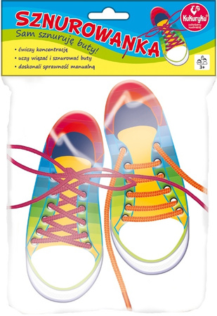 CORN Wooden Shoelace For Children 62141