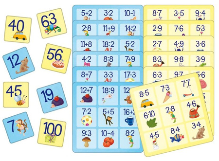 Super As - math lottery for children 01750