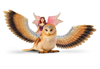 Schleich fairy flying on an owl 70789 70600