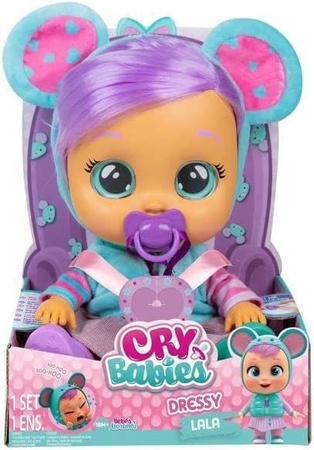 TM TOYS Cry Babies poupée Lala habillée 083301 83301