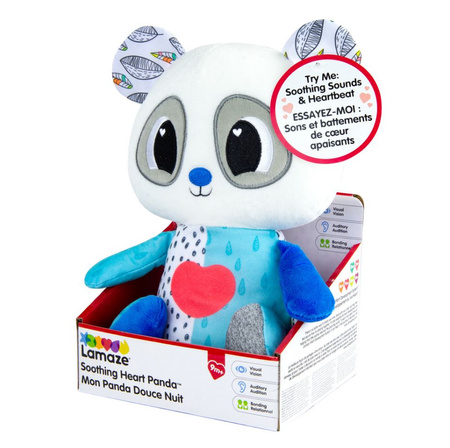 Lamaze Panda with pulsating heart L27470