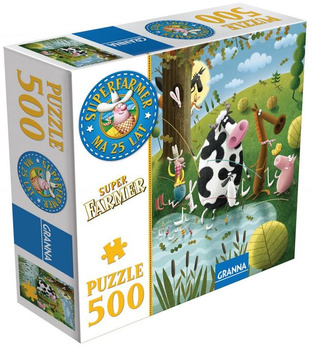 Puzzle 500 pieces Super Farmer 04168 - Educational game for children