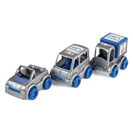 WADER KidCars Jouet de police pour enfants 60024