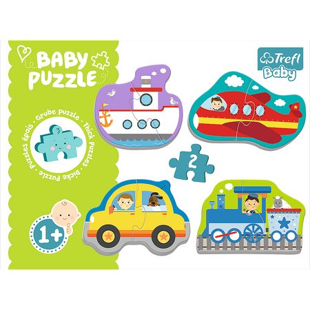 Puzzle bébé véhicules classiques pour enfants 36075