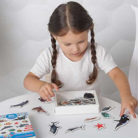 MAKSIK Magnet set Sea animals MV6032-18 54437