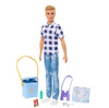 Barbie Camping Ken doll with accessories HHR66