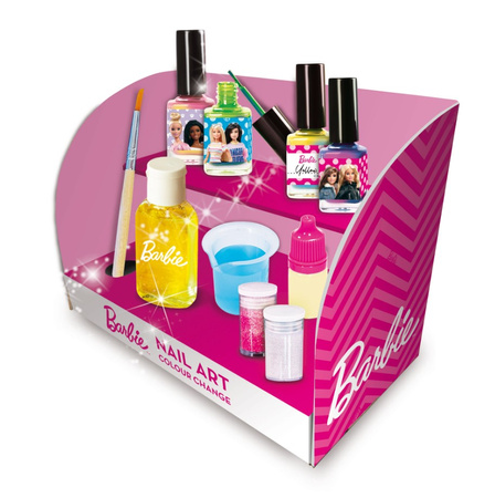 Barbie Kit de création de vernis à ongles changeant de couleur 97982