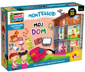 DANTE Lisciani Montessori Ma maison pour enfants PL72477 75362